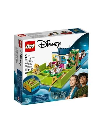 Конструктор LEGO Disney Сборник рассказов Питера Пэна и Венди 43220, 111 деталей, 5+