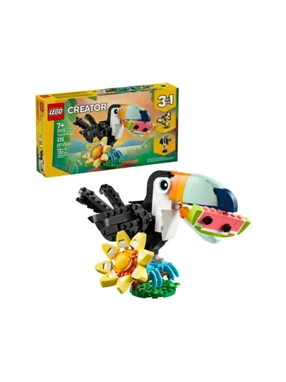 Конструктор LEGO Creator «Дикие животные: Тропический тукан» 31173, 225 деталей