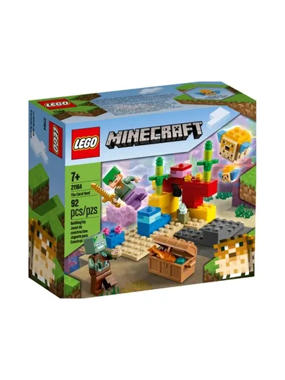 Конструктор LEGO Minecraft 21164 Коралловый риф, 92 детали