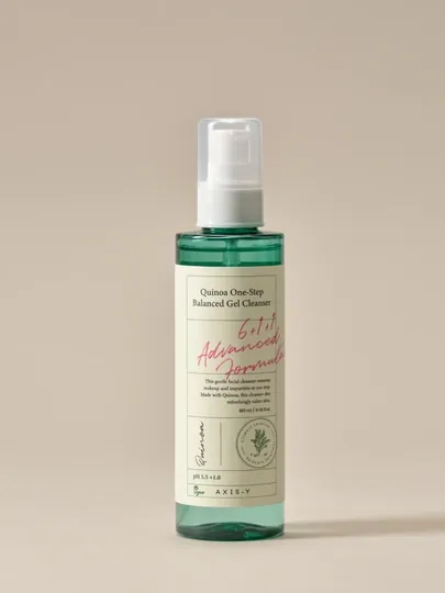 Очищающий гель для лица AXIS-Y Quinoa One-Step Balanced Gel Cleanser