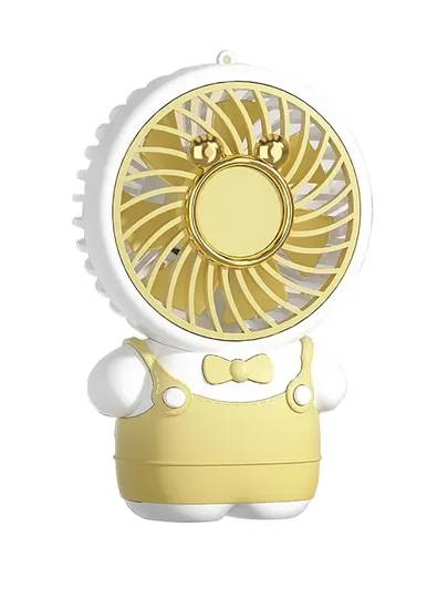 Портативный тихий вентилятор, мини fan 3 скорости настольный USB — NURMART-MINIVENTILYATOR1-МОЛОЧ