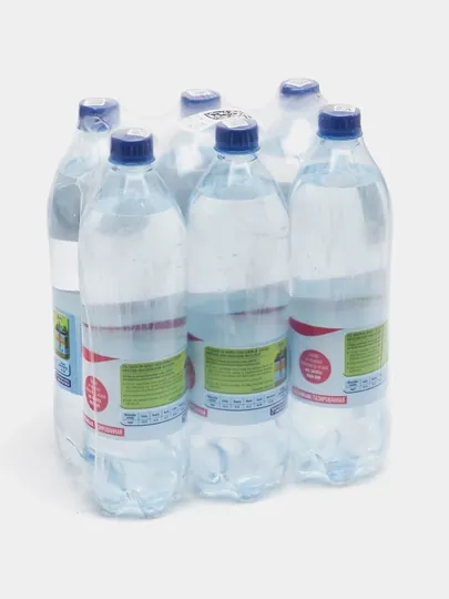 Вода газированная SANTAL, 6 шт по 1 л