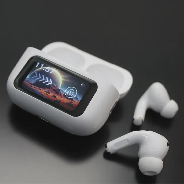 Беспроводные наушники A9 Pods Pro 2 ANC с сенсорным экраном