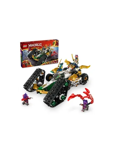 Конструктор LEGO NINJAGO 71820 Комбинированное транспортное средство команды ниндзя