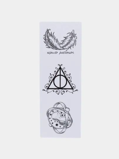 Бумажные закладки для книг, учебников, ежедневников "Гарри Поттер" Harry Potter