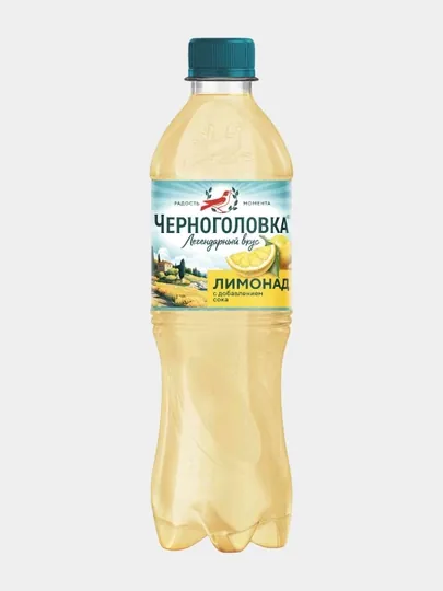 Газированный напиток Черноголовка, со вкусом Лимонад, 1 л