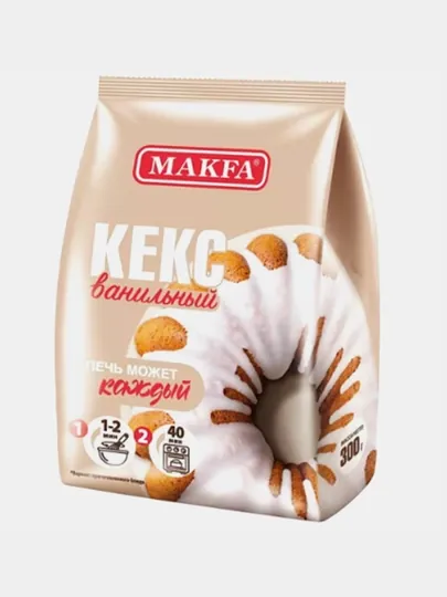 Смесь для выпечки Makfa Ванильный кекс, 300 г