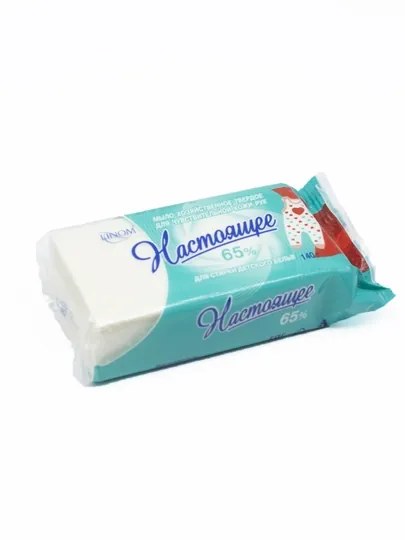 Мыло хозяйственное твердое, для стирки детских белья "Яблоко", 140 гр, Беларусь