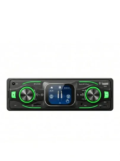 Автомагнитола 1DIN SP-2026C с сенсорным LCD-дисплеем (Bluetooth, USB, AUX, MicroSD)
