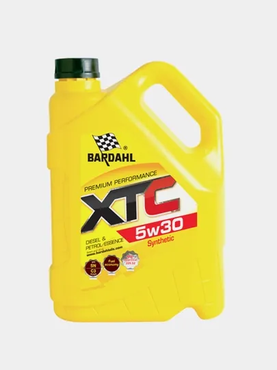 Синтетическое моторное масло XTC 5W30, DEXOS 2, Bardahl, Бельгия — BARDAHL-XTC5W30-2015