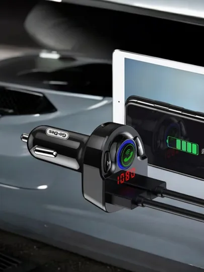 Аудиоприемник, FM-передатчик, Bluetooth, Car Mp3 player, зарядное устройство, BT32