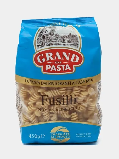 Макароны GRAND DI PASTA Fusilli, 450 г, 1002-4