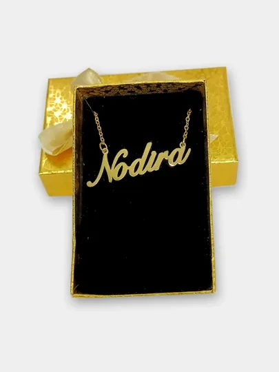 Цепочка на шею "Nodira", с подарочной коробкой