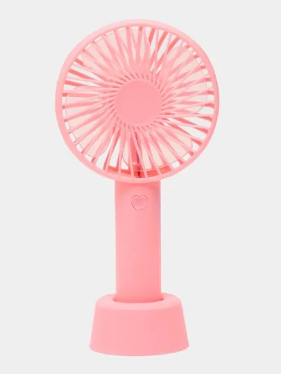 | Портативный тихий вентилятор, мини fan 3 скорости настольный USB — DLYADOM-MINIVENTILYATOR1-ТЕМНРОЗ