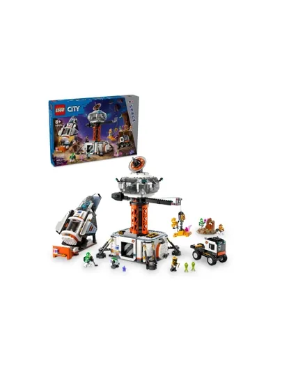 LEGO City 60434 Космическая база и стартовая площадка ракеты