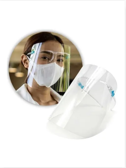 Защитный лицевой щиток (face shield) для стоматологии и медицины
