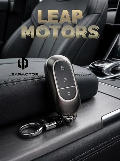 ECO charm + TPU чехол для пульта Leapmotor C01/C11/C10/C16/T03 — MCARGO-LEAPMOTORS-БРОНЗ