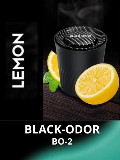 Black Odor Автоосвежитель – BO‑2, 70 г (Лимон)