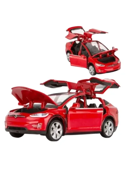 Tesla X, коллекционная модель, металлическая отделка. Отличный подарок