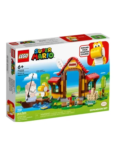 LEGO Super Mario Доп. набор Пикник в доме 71422 — 259 деталей, 6+