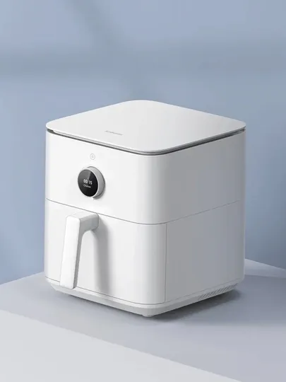Умный аэрогриль Xiaomi Smart Air Fryer, версия Global, функция удаления жира, 6.5 л белый