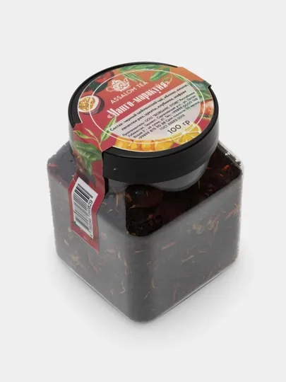 Фруктовый черный чай "Манго - маракуйя", 100 г