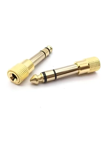Переходник jack 3.5 на jack 6.3 stereo