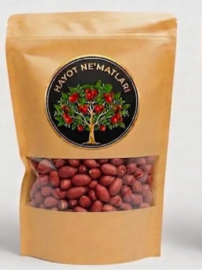 Hayot Ne'matlari Красный Арахис – вкусный, питательный натуральный снек 200 гр