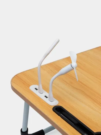 Стол для ноутбука и подготовки к урокам, с 4 USB-портами