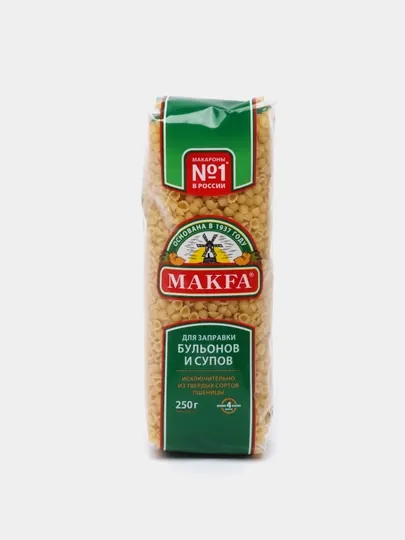 Макароны Makfa для заправки бульонов и супов, 250 г