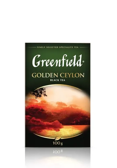 Чёрный чай Greenfield Golden Ceylon, листовой, 100 г