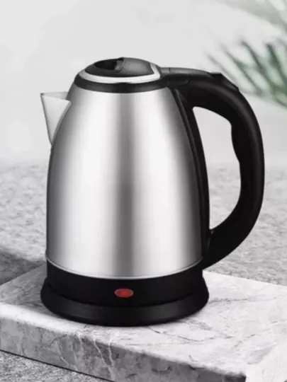 Электрочайник, электрический чайник, чайник для воды, kettle, кипятильник — KOMILA0-CHOYNAK-СЕРЕБРН