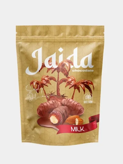 Миндальные финики в шоколаде Jaida Chocodate