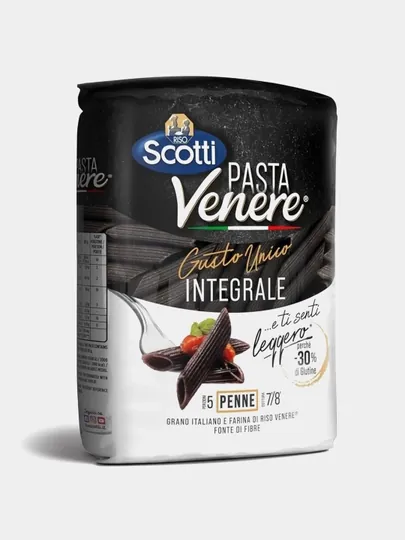 Паста RISO SCOTTI Venere Integrale Penne, 400 г — ДИЛДАХ-UN10
