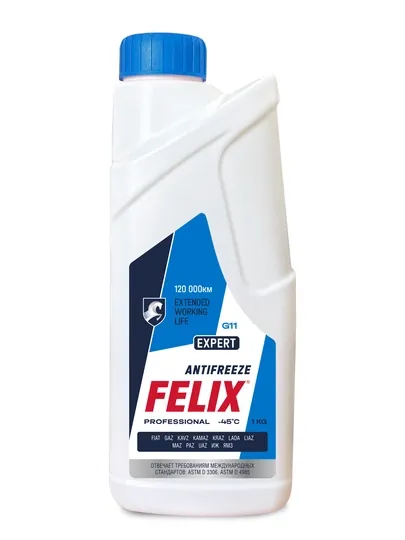 FELIX антифризы Сделано в РОССИИ  1-5 кг
