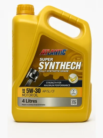 Моторное масло Atlantic Synthech 5W-30, 4 л
