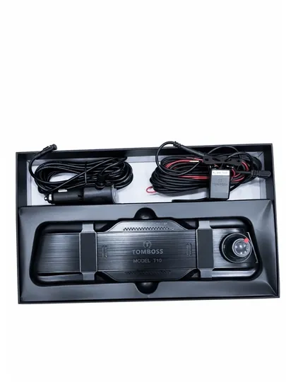 Видеорегистратор TOMBOSS T10 автомобильный (зеркало DVR с камерой заднего вида)