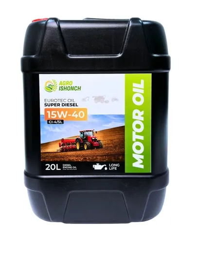Моторное масло для дизельных двигателей Agro Ishonch 15W-40 (CI-4/SL), 20 литр