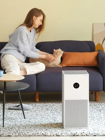 Очиститель воздуха Xiaomi Smart Air Purifier 4 Lite EU с HEPA-фильтром, цвет белый