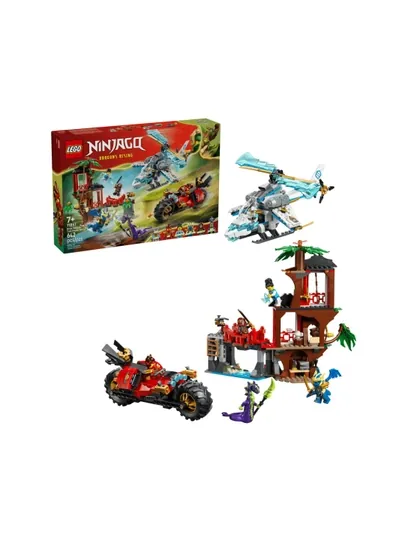 Конструктор LEGO Ninjago Битва в домике на дереве с ниндзя 71857, 642 детали, 9+