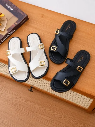 Женские летние шлепанцы, легкие и удобные, повседневные сандалии, 36-40