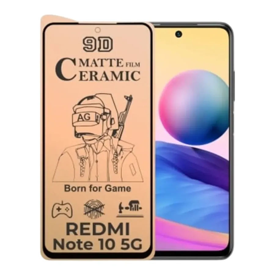 Керамическое защитное стекло Xiaomi Redmi Note 10
