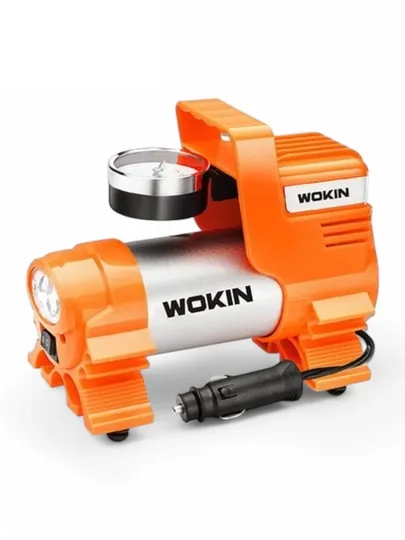 Автомобильный мини компрессор для накачки шин WOKIN