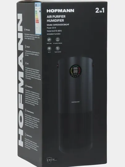 HOFMANN SHR2540DCBK/HF Увлажнитель и очиститель воздуха