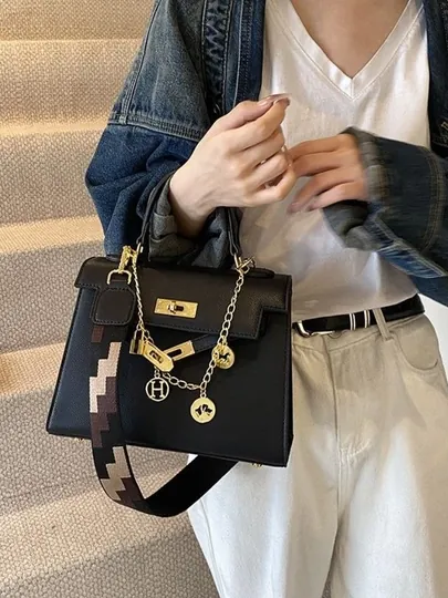 Женская сумка в стиле Hermes, подходящая для повседневного использования