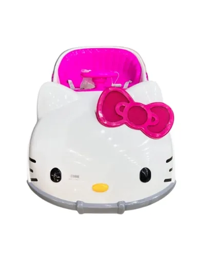 Детский электромобиль Hello Kitty стильная, машина каталка для маленькой принцессы в подарок