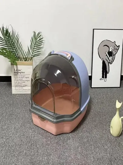 Лоток для кошек, с закрытым ящиком