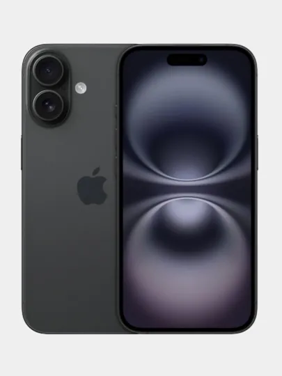 Apple iPhone 16 128 ГБ nanoSim+eSim, Черный