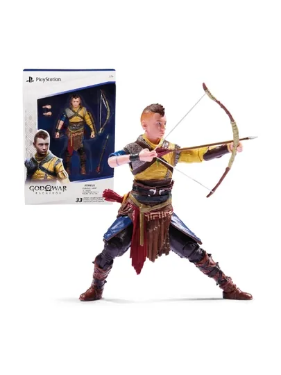 PlayStation Horizon & Ragnarok — коллекционные фигурки Varl и Atreus с аксессуарами