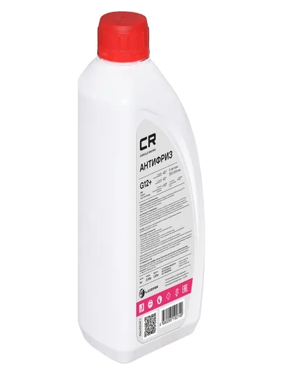 Антифриз G12+ OAT -40°С, красный, готовый, 1кг, 0.94л, L202275